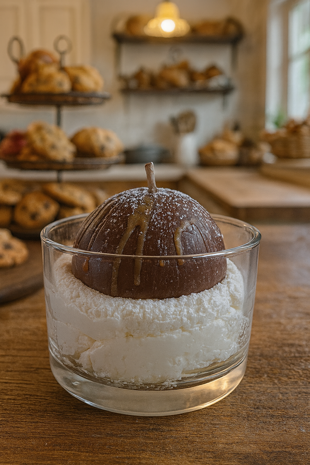 Bougie Dôme Chocolat