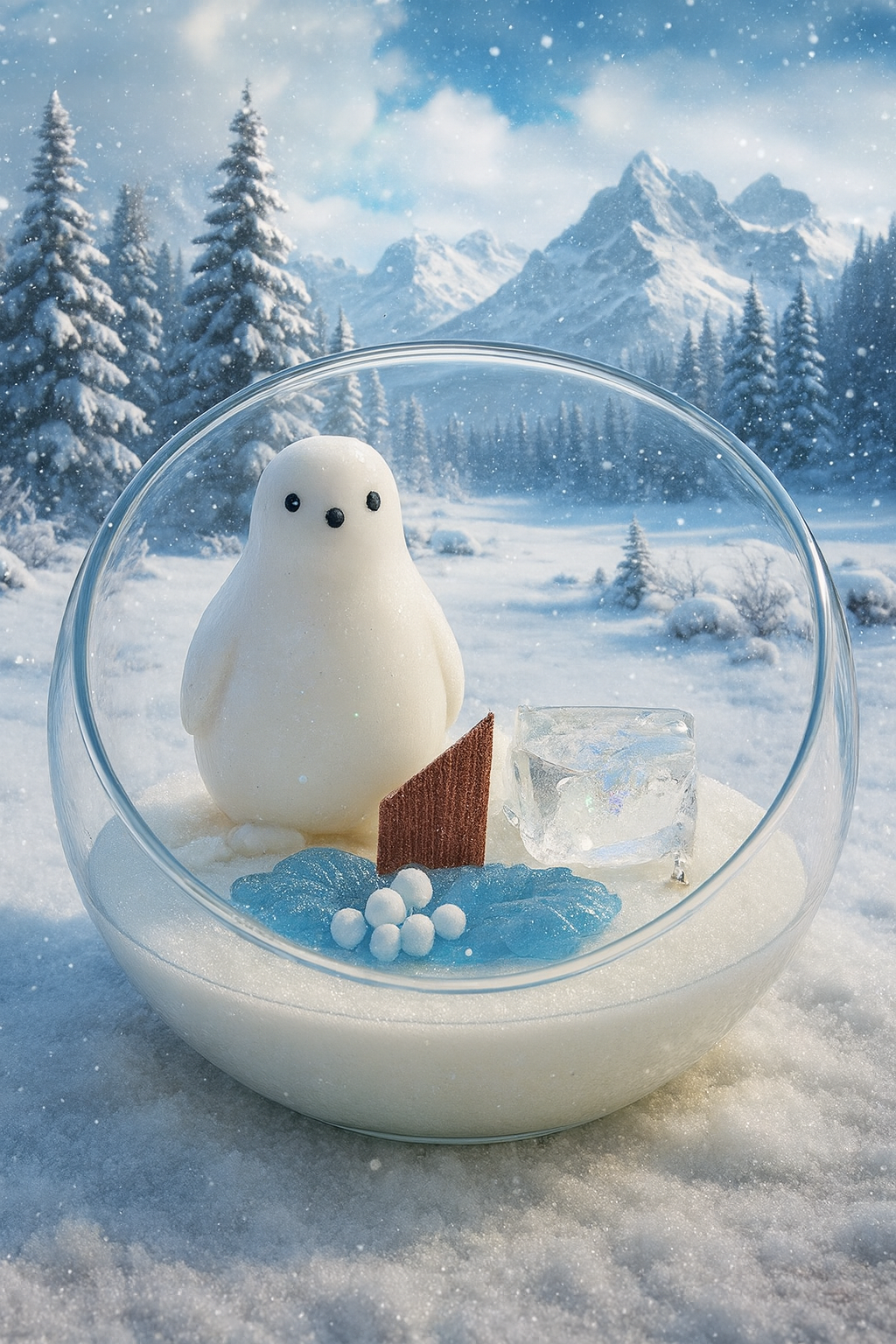 Bougie Neige