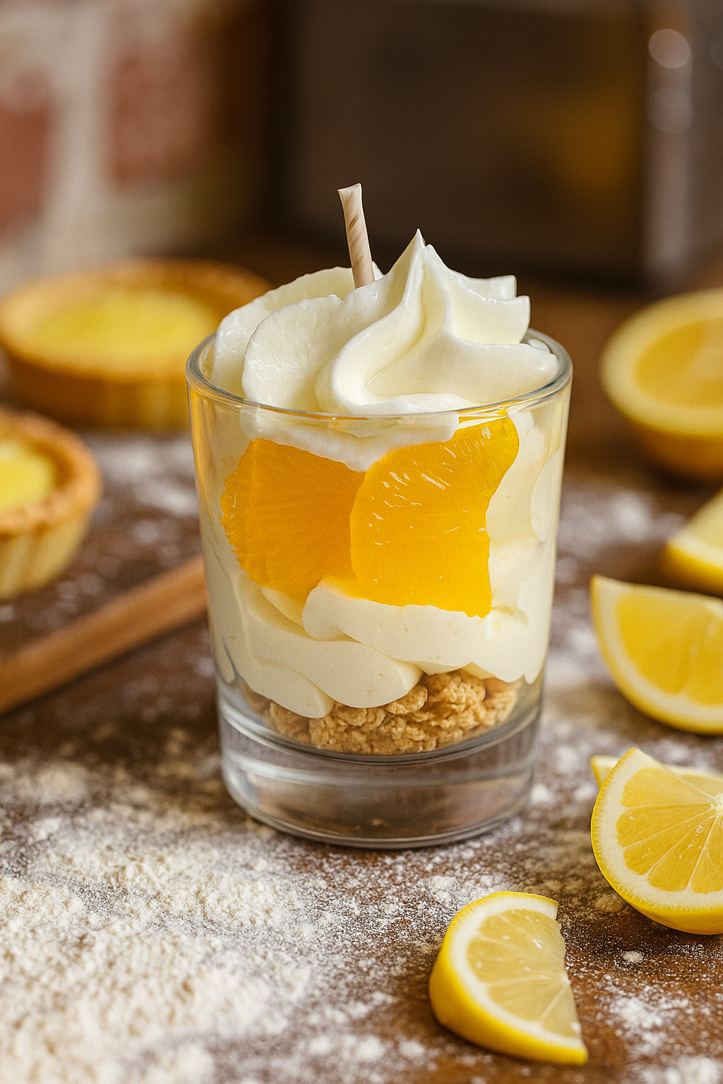 Bougie Tarte citron