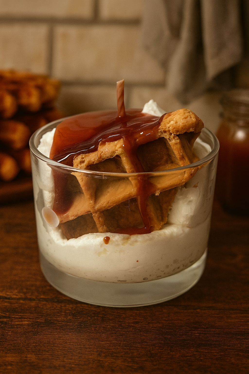 Bougie Gaufre