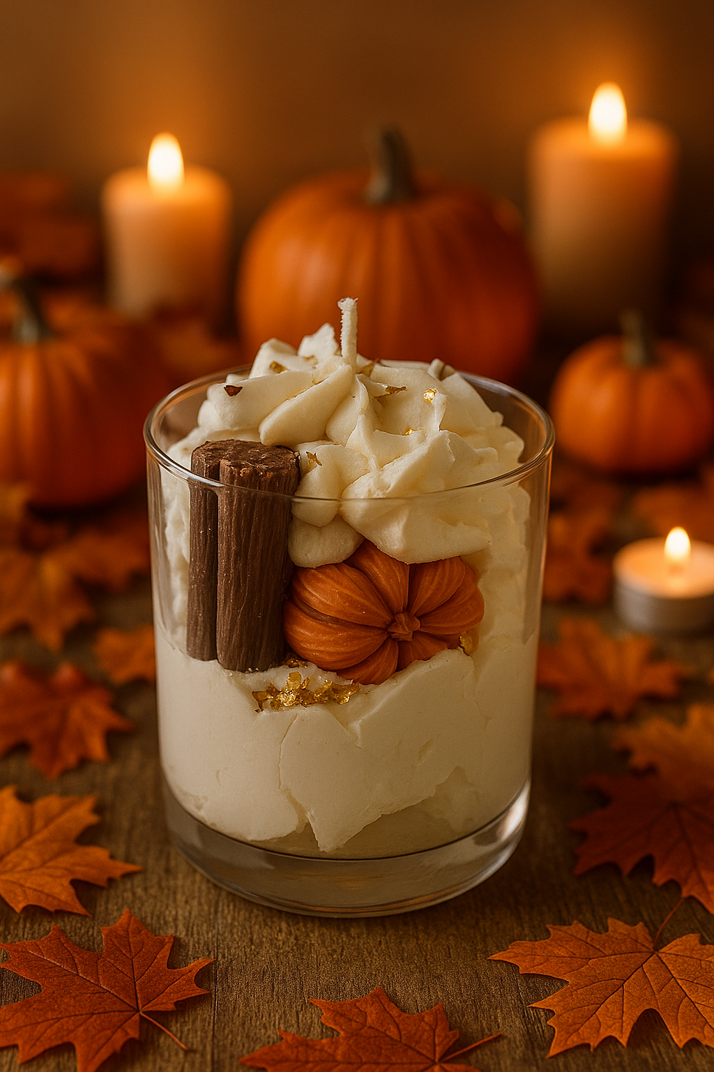 Bougie Verre Pumpkin