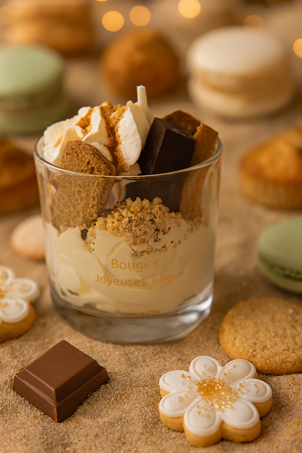 Bougie Grand Verre Gourmandise