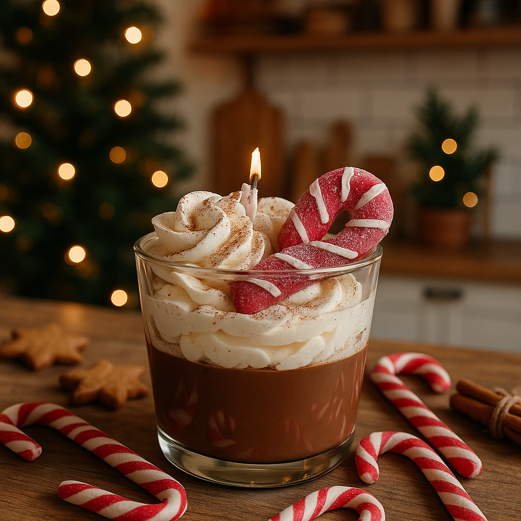 Bougie Verre Chocolat