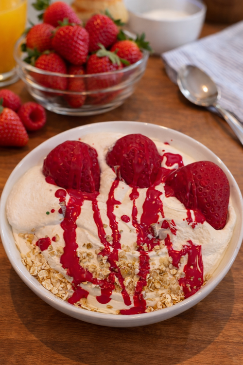 Bol breakfast fraise