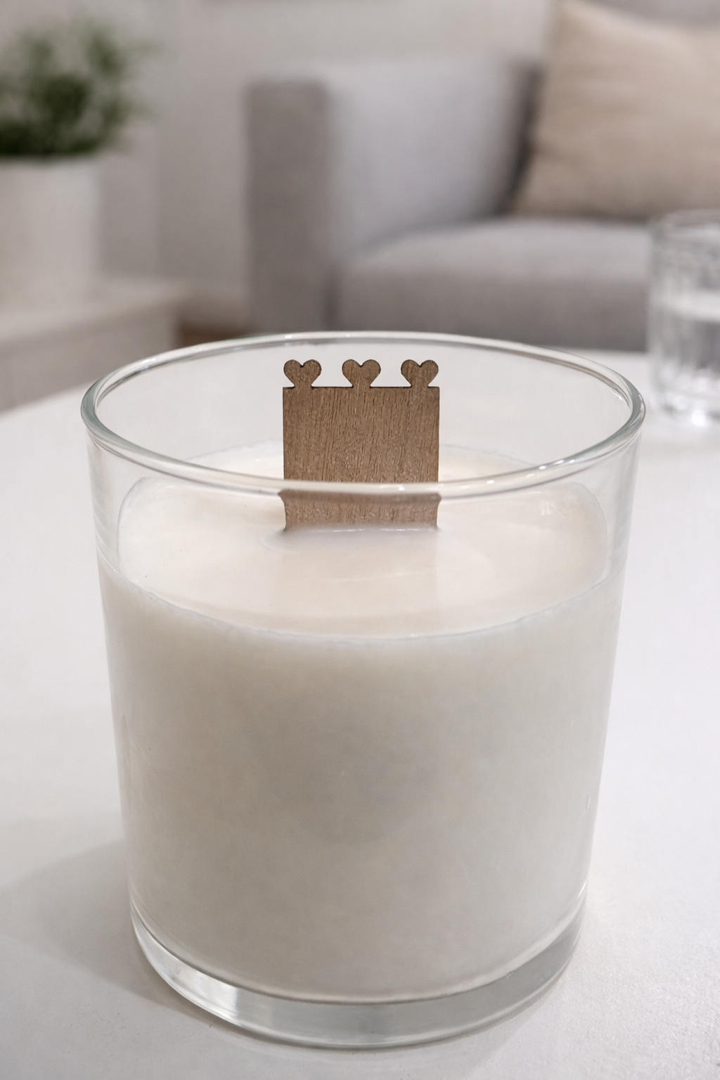 Bougie Verre Vacances a la mer